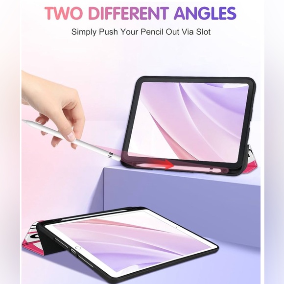 NWT- Burn Book IPad case w/pencil holder - Picture 3 of 5